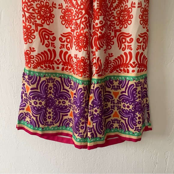 Zara Wide Leg Boho Palazzo Pants - Picture 6 of 11